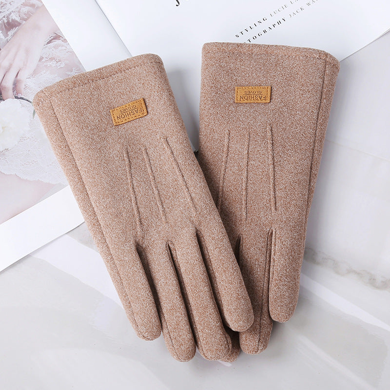 Ladies warm gloves